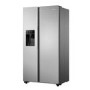Hisense 562 Litre Freestanding American Fridge Freezer -  Stainless Steel