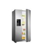 Hisense 562 Litre Freestanding American Fridge Freezer -  Stainless Steel