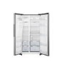 Hisense 562 Litre Freestanding American Fridge Freezer -  Stainless Steel