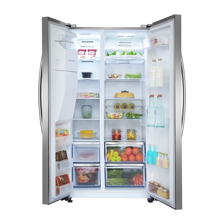 Refurbished Hisense Freestanding 535 Litre American Fridge Freezer