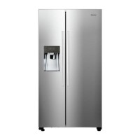Refurbished Hisense Freestanding 535 Litre American Fridge Freezer