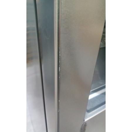 Refurbished Hisense RS696N4II1 Freestanding 535 Litre 50/50 American Fridge Freezer Stainless Steel