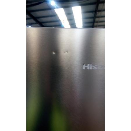Refurbished Hisense RS696N4II1 Freestanding 535 Litre 50/50 American Fridge Freezer Stainless Steel