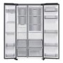 Samsung Series 6 640 Litre Side-By-Side American Fridge Freezer - Silver