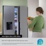 Samsung Series 6 640 Litre Side-By-Side American Fridge Freezer - Silver