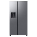 RS70F65KETEU Samsung Series 6 640 Litre Side-By-Side American Fridge Freezer - Silver