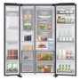 Samsung Series 6 640 Litre Side-By-Side American Fridge Freezer - Silver