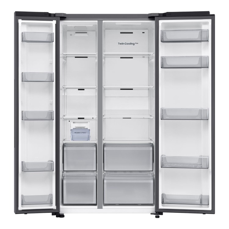 Samsung Series 7 634 Litre Side-By-Side American Fridge Freezer - Silver