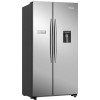 Hisense 578 Litre Side-By-Side American Fridge Freezer - Stainless Steel Look