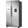 Hisense 578 Litre Side-By-Side American Fridge Freezer - Stainless Steel Look