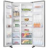 Hisense 578 Litre Side-By-Side American Fridge Freezer - Stainless Steel Look