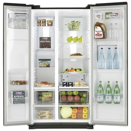 Samsung RS7677FHCBC 543L American Freestanding Fridge Freezer - Black