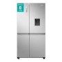 Hisense 649 Litre Side-By-Side American Fridge Freezer - Stainless Steel