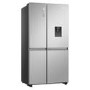 Hisense 649 Litre Side-By-Side American Fridge Freezer - Stainless Steel