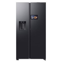 Samsung Series 9 621 Litre Side-By-Side American Fridge Freezer - Black
