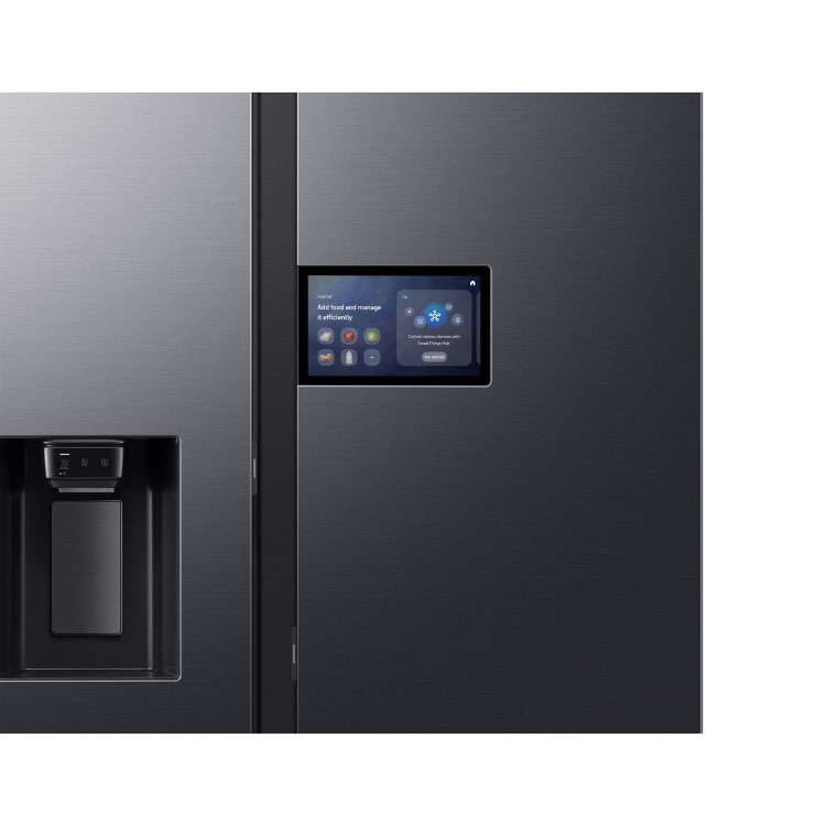 Samsung Series 9 621 Litre Side-By-Side American Fridge Freezer - Black