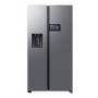 Samsung Series 9 AI Home 621 Litre Side-by-Side American Fridge Freezer - Silver