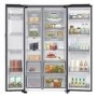 Samsung Family Hub 614 Litre Side-By-Side American Fridge Freezer - Silver