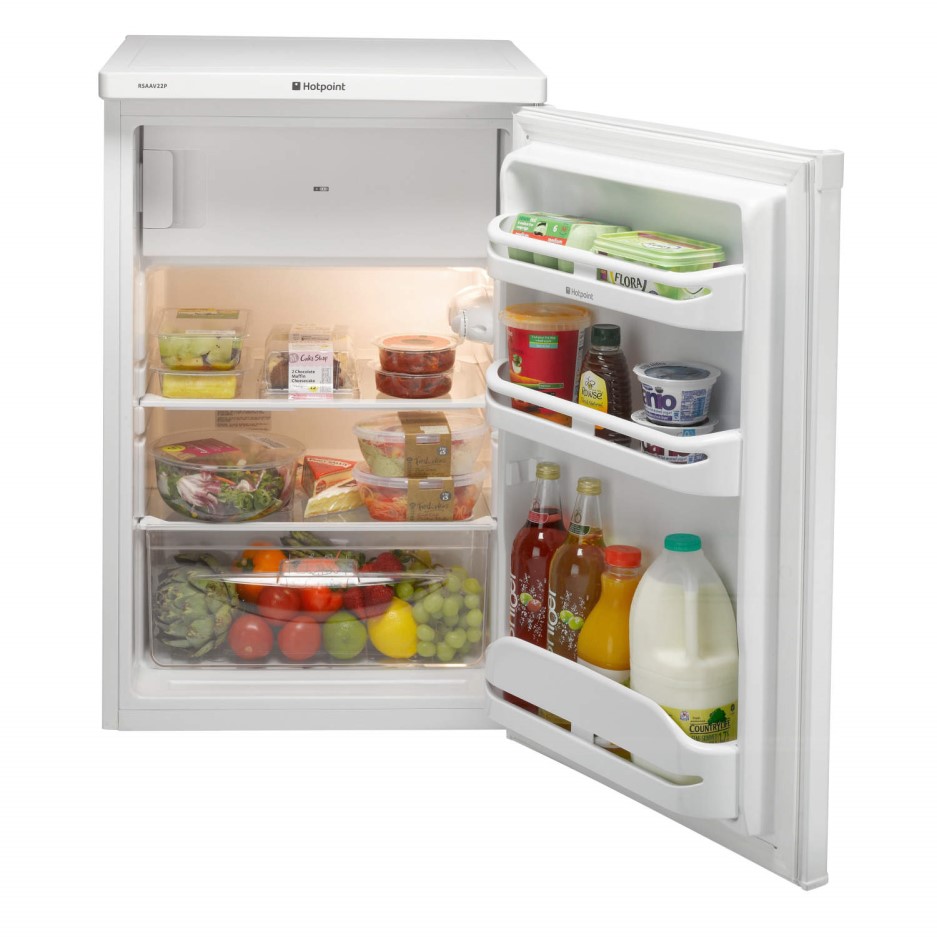 Hotpoint RSAAV22P 55cm Wide Under Counter Freestanding Fridge With