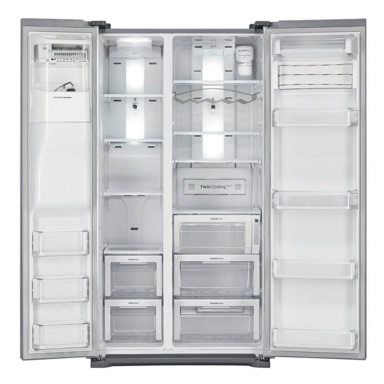 Samsung RSG5UUSL1 615L Frost Free American Freestanding Fridge Freezer - Stainless Steel Look