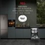 Refurbished AEG RTB515E1AW Freestanding 145 Litre Under Counter Larder Fridge White 