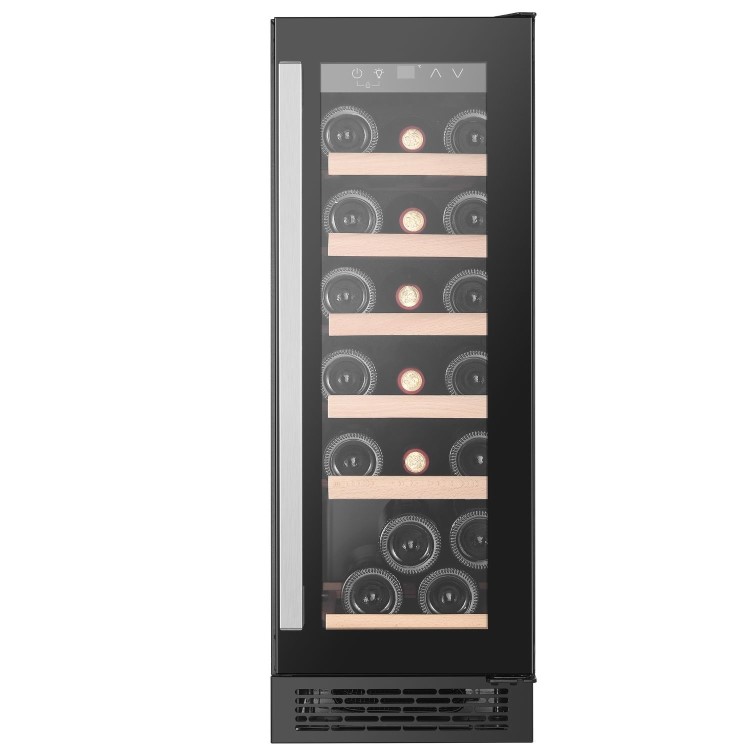 Hisense 19 Bottle Single Zone Wine Cooler - Black
