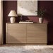 Modern Oak 6 Drawer Chest of Drawers - Rowan
