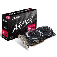 MSI ARMOR Radeon RX 580 8GB GDDR5 OC Graphics Card