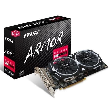 MSI ARMOR Radeon RX 580 8GB GDDR5 OC Graphics Card