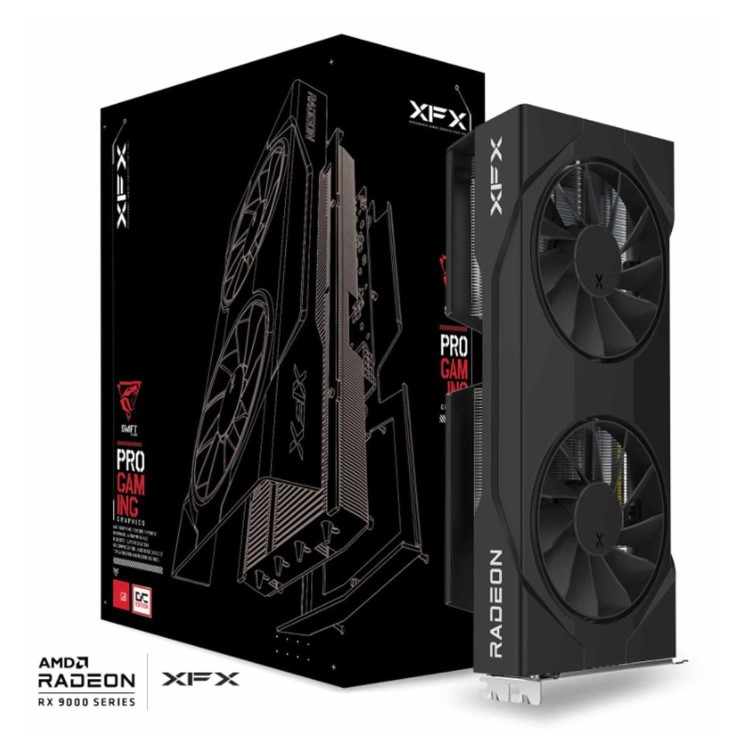 XFX Swift AMD Radeon RX 9060 XT OC Gaming Edition 16GB Graphics Card