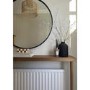 Extra Small & Narrow Solid Weathered Oak Console Table - 80cm - Rayne