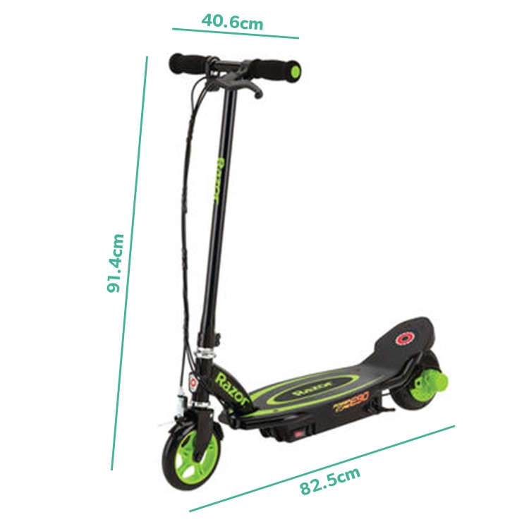 GRADE A2 - Razor Power Core E90 Electric Scooter - Green