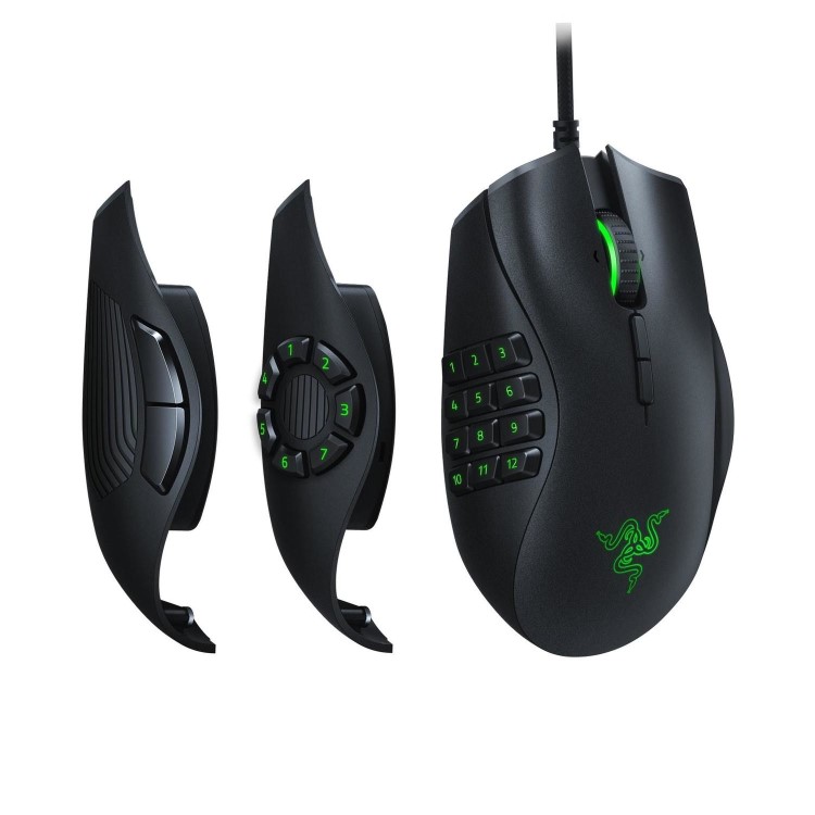 Ex Demo Razer Naga Trinity Gaming Mouse Black