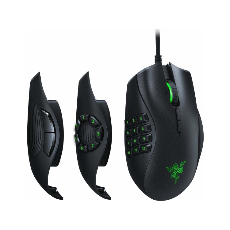 Razer Naga Trinity Gaming Mouse - Black