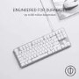 Razer Blackwidow Lite Mercury Silent Mechanical Gaming Keyboard - White