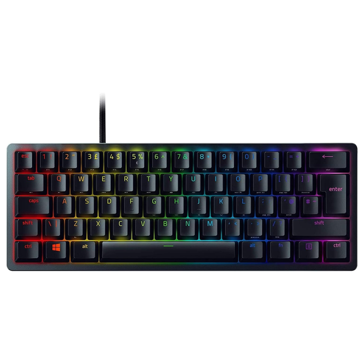 Razer Huntsman Mini Purple Switch RGB Wired Gaming Keyboard Black