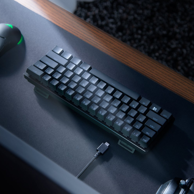 Razer Huntsman Mini Purple Switch RGB Wired Gaming Keyboard Black