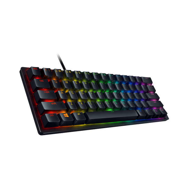 Box Opened Razer Huntsman Mini Switch RGB Wired Gaming Keyboard Black