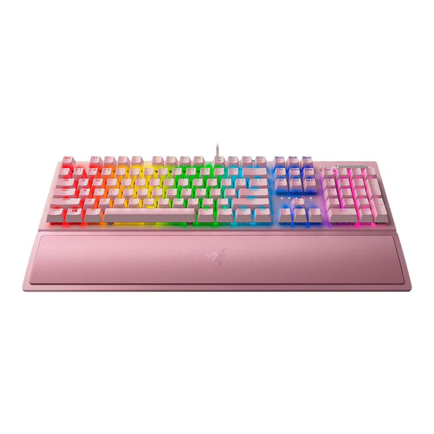 Pink Rgb Razer Razer BlackWidow V3 RGB Wired Gaming Keyboard Pink - Page 1 ...
