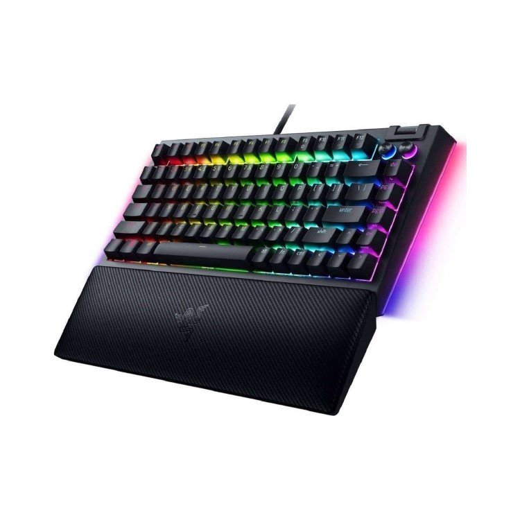 Box Opened Razer BlackWidow V4 Mechanical Razer Orange Gen-3 RGB Gaming Keyboard Black