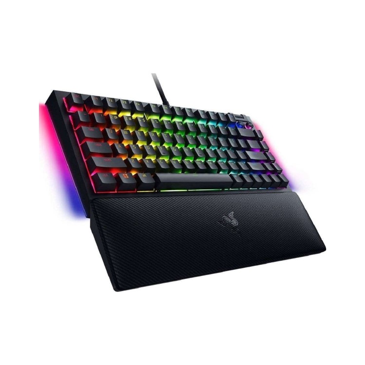 Box Opened Razer BlackWidow V4 Mechanical Razer Orange Gen-3 RGB Gaming Keyboard Black