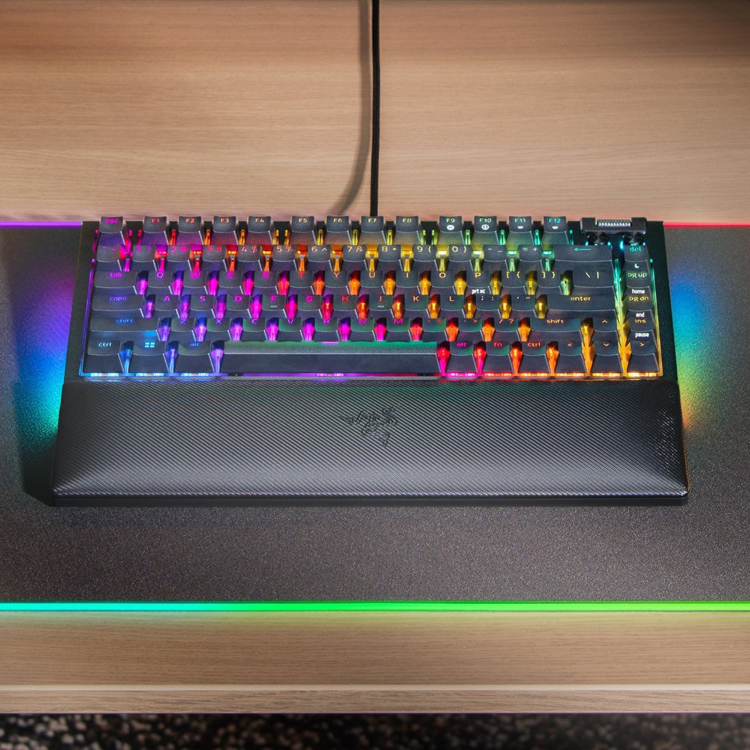 Razer BlackWidow V4 75% RGB Gaming Keyboard Black