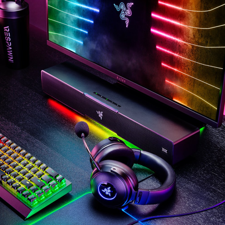 Razer Leviathan V2 with Subwoofer Gaming Speakers