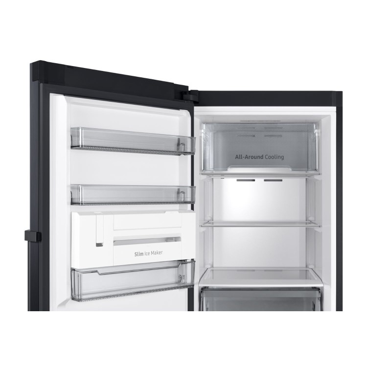 Samsung 323 Litre Tall One Door Freezer with All-around Cooling - Black