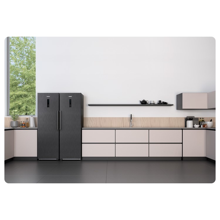 Samsung 323 Litre Tall Freestanding Freezer - Black