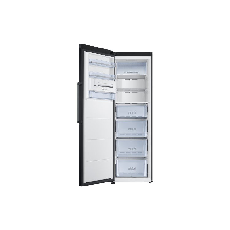 Refurbished Samsung RZ32M7120BC 315 Litre Freestanding Upright Freezer 185cm Tall Frost Free 60cm Wide - Black
