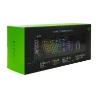 Razer Epic Gaming Keyboard Mouse Headset & Gaming Surface Bundle 