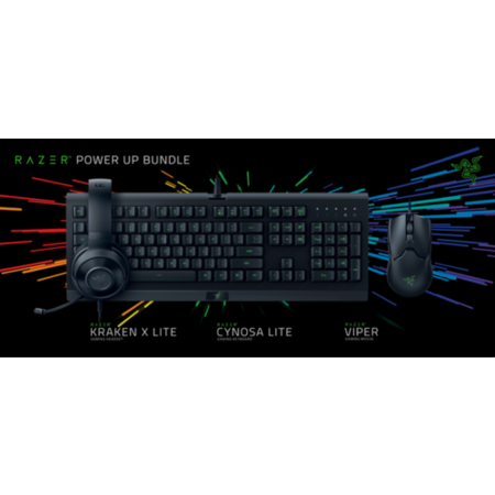 Box Opened Razer Power Up Bundle Starter Kit