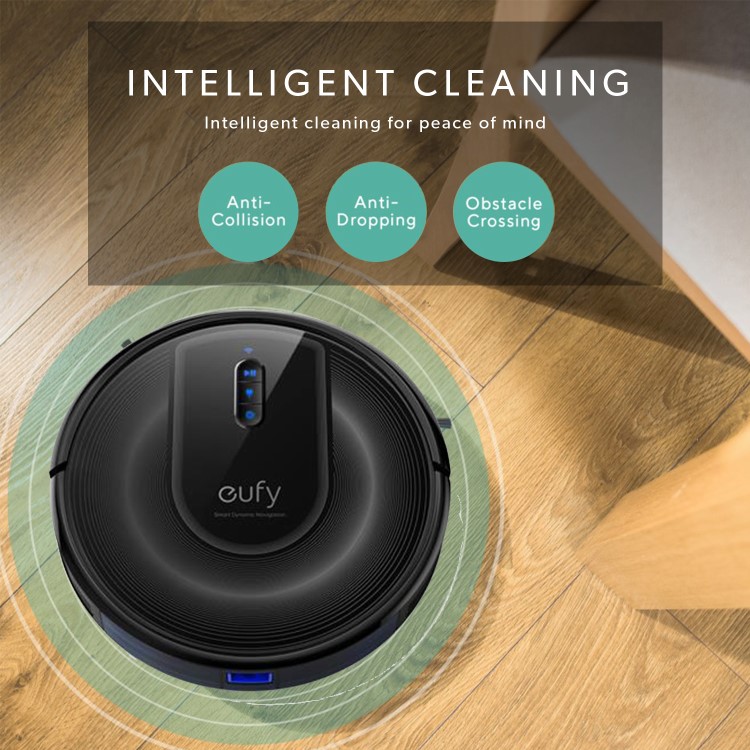 Refurbished Eufy Verge RoboVac-G30 Robot Vacuum Cleaner with Smart Dynamic Navigation
