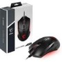 MSI CLUTCH GM08 RGB Optical Gaming Mouse Black